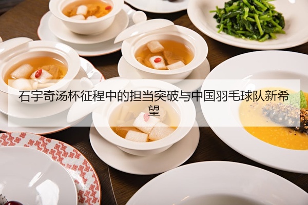 石宇奇汤杯征程中的担当突破与中国羽毛球队新希望